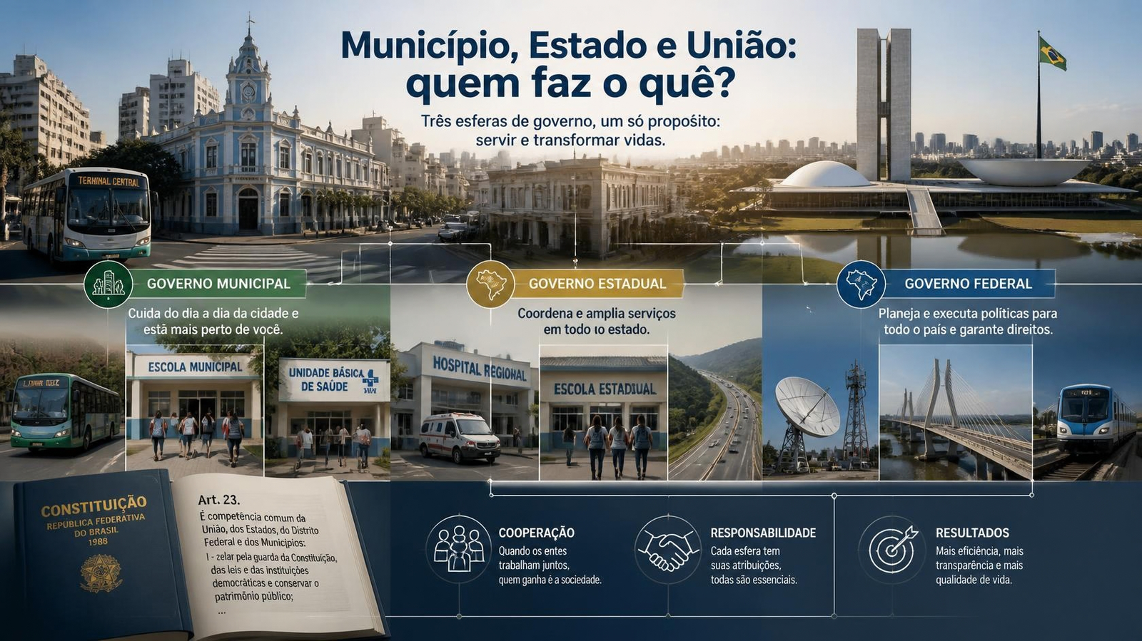 município